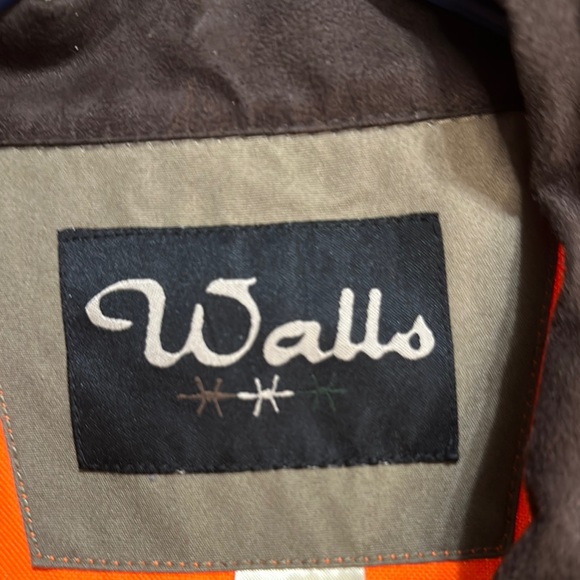 Wallis Orange and Khaki Men's wild game jacket - Picture 2 of 8